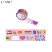 ICONIC 紙膠帶 Collect masking tape 20mm 007 Party【金石堂】