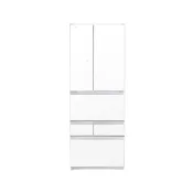 (店+)【TOSHIBA 東芝】TOSHIBA 東芝 551L 髮絲玻璃鏡面ZP系列六門變頻電冰箱 GR-ZP550TFW(UW)