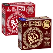 【蝦皮直營】日本 井村屋 防災迷你羊羹 紅豆風味300g 可可風味280g 點心 零食 能量棒 非常食 登山糧食