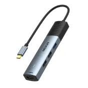 (店+)MOKiN 5合1 USB-C多功能擴充HUB 4K HDMI 100W PD快充 USB3.0高速傳輸