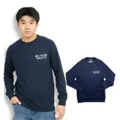 【Tommy Hilfiger】長T 深藍 長袖 湯米 薄長袖 男長袖 上衣  T恤 平輸品(男長袖9310BD2)