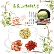 菊花山楂枸杞茶 菊花 山楂 枸杞 調整體質 茶包 幫助消化 電腦族 草本 養生 健康維持【同規格買五送一/滿額免運】
