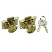 怪手牌 101 / 903 崁入型抽屜鎖/肚臍鎖 7分 / 9分 金色