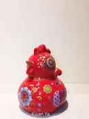 洪易 HungYi 禮坊 Rivon 金雞報喜 撲滿 文創 限量 藝術 瓷器 禮盒 雞 撲滿