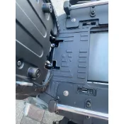 (阿斌精品二輪館)SYM 4MICA  專用移動式貨架 平移貨架 專用貨架(保護套)白鐵悟空環