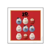 (店+)日本進口 DECOLE concombre 現貨正版 不倒翁貓咪 結婚貓咪 幸福貓咪達摩 
