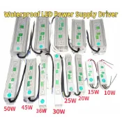 防水 IP67 LED 電源驅動器 AC110V/220V 轉 DC 12V/24V 10W 15W 20W 25W 3