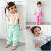 (店+)【Baby 童衣】寶寶衣服套裝 男女童棉質長袖卡通上衣和長褲  秋款2件組 50552