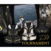 💢桃園東區釣具【DAIWA TOURNAMENT DF-3025T 磯釣 救生衣 #25新品 】