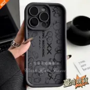 📜官方正品📜素描芝麻街天梯殼蘋果15promax手機殼iPhone14階梯殼13/12/xrins YPX7