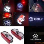 大眾高爾夫6 7 GTI R20迎賓燈GOLF R MK6 7高六七LED車門投影燈【車品美物生活館】