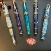 [ Pen101筆來筆趣]義大利🇮🇹Aurora 五大洋Antarctic 南極洋18K鋼筆