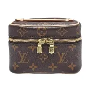 【Louis Vuitton 路易威登】M44936 NICE NANO經典Monogram帆布拉鍊化妝箱(迷你)