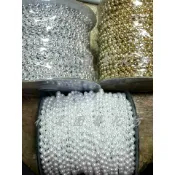 台灣出貨 零碼區＊10mm連珠~珠鍊~連線珠＊5色~花束~喜糖籃~簽名筆~