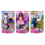 ●雅比玩具●芭比65週年職業娃娃 Barbie 芭比 娃娃 正版 美泰兒(盒損)