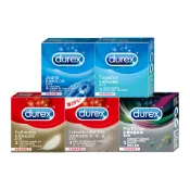 【蝦皮直營】Durex 杜蕾斯 超薄裝/超薄裝更薄型/激情裝/活力裝/飆風碼 衛生套3入(任選) 避孕套