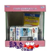 蝦兵蟹將 免運費 F-0201【日本SUISAKU 水作】 N23 玻璃 金魚飼養套缸 含沉水過濾 超白缸 上蓋 