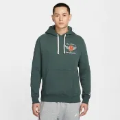 【NIKE 耐吉】長袖上衣 男款 帽T 運動 磨毛 AS M NSW CLUB PO BB HDY SHS II 綠 HQ4952-338
