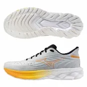 【MIZUNO 美津濃】慢跑鞋 男鞋 運動鞋 緩震 一般型 SKYRISE 淺灰 J1GC250953