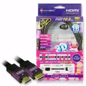☆YoYo 3C HDMI 1.4版扁線☆Magic HDMI 1.4版高畫質影音傳輸扁平線 24k鍍金 1.8米 ~台中/豐原 可自取