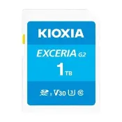 【KIOXIA  鎧俠】EXCERIA G2 SDXC UHS-I U3/V30 1TB 記憶卡