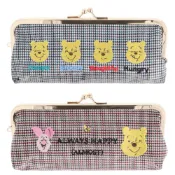 《瘋日雜》A040 日本限定迪士尼 維尼 winnie the pooh系列 刺繡口金包 筆袋 小熊維尼 收納包 小物包