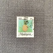 {世界郵票} 🌎 東南亞 (馬來西亞MALAYSIA/ 1986年/ 水果鳳梨郵票/ 1枚)