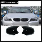 適用於08-11年BMW 3係E90 E92 E93 E81 E82 E87牛角後視鏡殼改裝