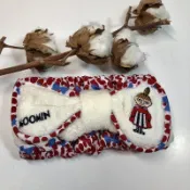 【午後時光】日本北歐卡通MOOMIN 嚕嚕米 姆明 慕敏 亞美 小不點-髮帶.髮箍.化妝必備-2色5324-A