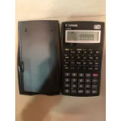 Canon F-502G 工程計算機 計算機 佳能f 502g 二手 國家考試 高考 普考 電機 電力 國營事業