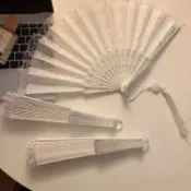 折疊扇子 小圓扇 法式蕾絲流蘇折疊小扇子夏季隨身便攜舞蹈漢服女生中國風折扇 夏日 扇 兒童扇 折扇 扇子 折疊扇子