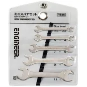【SPTOOL】台灣製 梅開板手 十支組 (公制) 473.1000 / 日本 Engineer 五支組 TS-05