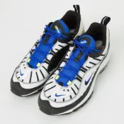 (店+)【NIKE 耐吉】Nike Air Max 98 RACER BLUE(白黑藍 640744-103)