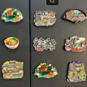  🌸台灣出貨🌸  廣西 桂林 柳州 北海 景點 美食冰箱貼 磁貼 文創 螺螄粉紀念禮品 磁性貼