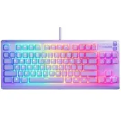 【Steelseries 賽睿】Apex 3 TKL有線鍵盤英文 夢澈紫(電競/鍵盤/有線/英文)