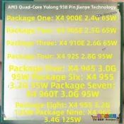 【限時下殺】AMD 羿龍II X4 955 925 945 X4 965 960T 905e 910e 四核cpu AM
