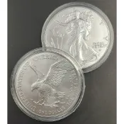 美國鑄幣局 不限年份 美國鷹揚銀幣 銀幣 1oz