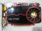 中古撼訊 AX7750 1GD5 / PCIE  顯示卡 內容詳看