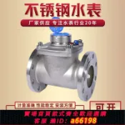 什物集 【台灣公司 可開發票】304不銹鋼法蘭水表防凍干式可拆卸螺翼式機械冷熱水表耐酸堿腐蝕