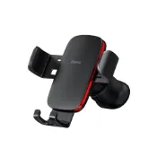 (店+)【BASEUS】倍思 車用重力手機感應支架 金屬手機架 導航架 出風口手機架 機械尾夾