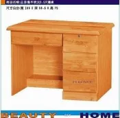 【Beauty My Home】24-CL-807-04正赤陽木實木狀元3.5尺書桌【高雄】