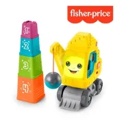 奇哥官方旗艦 Fisher-Price 費雪 數字堆疊工程車組