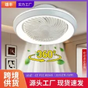 臻選時刻 【360度靜音】吊扇燈 吸頂風扇燈 風扇燈 客廳燈 臥室燈 智能遙控 靜音節能 可調色溫 360度搖頭送風 家用美觀實用