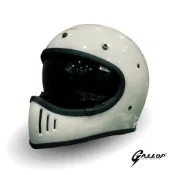 【Gallop】台灣製造 全罩式安全帽 M2-水泥綠 山車帽 內附視鏡 內裝舒適 全可拆卸 可換內視鏡 S~2XL