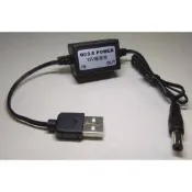 QC3.0誘騙器QC3.0行動電源外接12V觸發器啟動器觸發線,小米行動電源2C,12V數據機燈條供電12V風扇露營燈