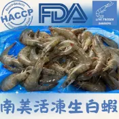 【萬楅水產】南美活凍生白蝦 宏都拉斯 活凍生白蝦 冷凍生白蝦 冷凍白蝦 活凍白蝦 南美白蝦 生白蝦 白蝦 蝦子 巴拿馬