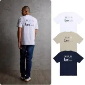 【Lee】男裝 短袖T恤 / 背吊帶褲印 共三色 舒適版型 / LLB602040124 LB602040735 LB602040K14
