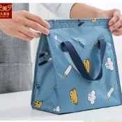 🚩隔日到貨🚩 幼稚園袋 加厚便當袋 餐袋 幼稚園便當袋 收納袋 保冰袋 保溫袋 保冷袋 餐具收納袋 餐具袋
