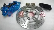 FRANDO 對四卡鉗 HF6+卡座+加大固定碟盤 VJR 125 110 MANY 魅力 JR 100 IRX RX