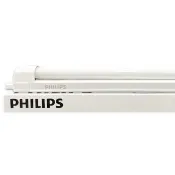 【Philips 飛利浦】12入組 支架燈 T5 28W 220V 4尺 黃光 TCH086 層板燈 無蓋 傳統燈管(光色比LED 燈管飽滿)